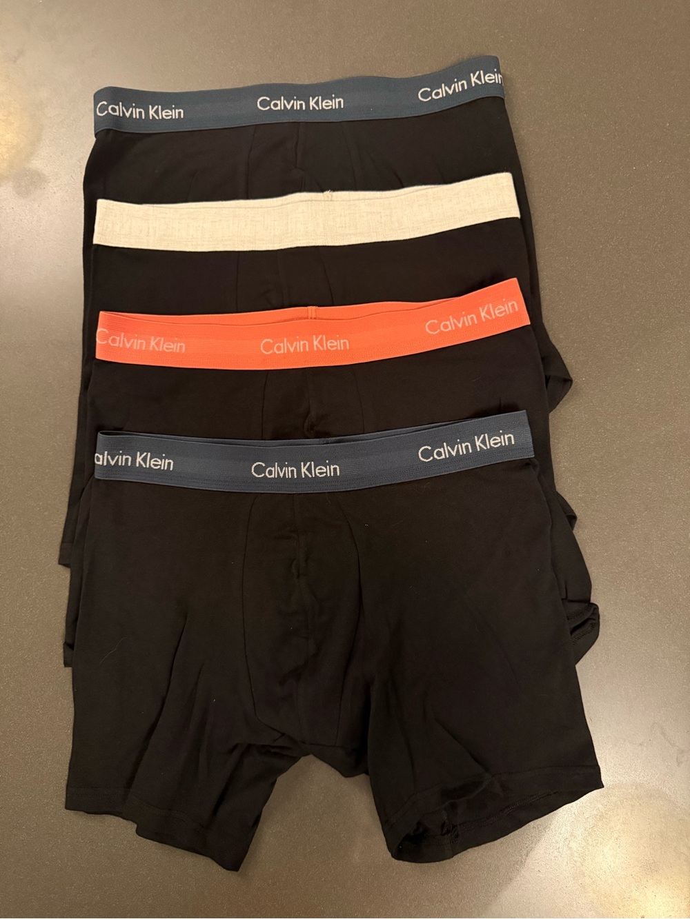 New Calvin Klein Boxer Briefs.  Cotton. - 4 Pack